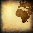 aged Europe map vintage