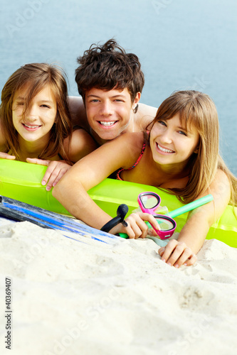 Photo: Friends with swimwear Friends with swimwear
