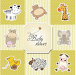 baby shower card template.