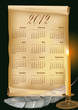 vector illustration with calendar 2012 vector illustration with calendar 2012