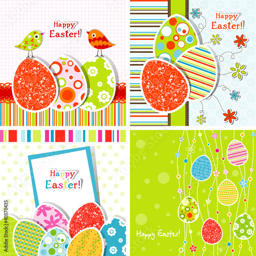 Vector: Template Easter greeting card, vector Template Easter greeting card, vector