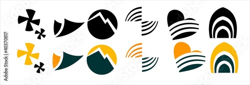 Illustration: Modern symbols Modern symbols