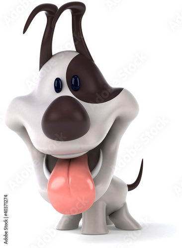 Illustration: Fun dog Fun dog