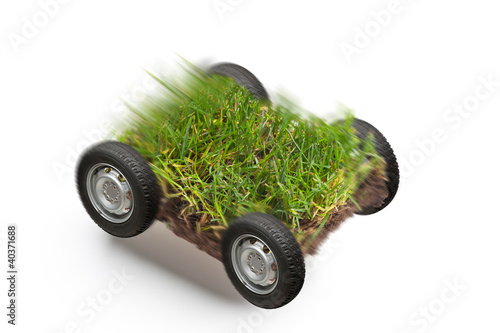 Foto: green car green car