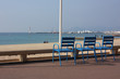 trois chaises vide sur la croisette