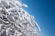 Foto: snow - ice close up snow - ice close up