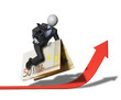 flying business consultant Headman concept