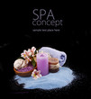 Spa concept in black