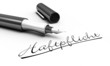 Haftpflicht - Stift Konzept