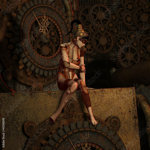 Illustration: Steampunk Fünf vor Zwölf Steampunk Fünf vor Zwölf