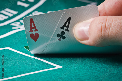 Photo: poker aces poker aces
