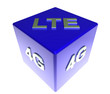 3D Blauwuerfel - LTE