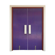 violet door
