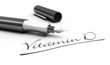 Illustration: Vitamin D - Stift Konzept Vitamin D - Stift Konzept