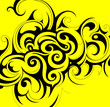 Decorative ornament in tribal art style Decorative ornament in tribal art style