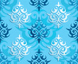 Seamless pattern with floral elements Seamless pattern with floral elements