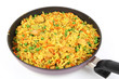 Nasi Goreng in der Pfanne