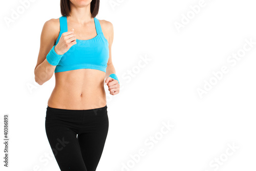 Photo: Fitness woman closeup Fitness woman closeup