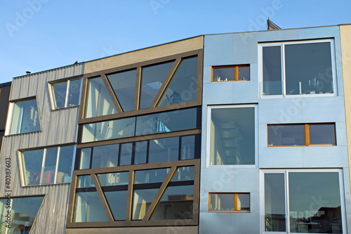 Photo: Modern townhouses in Berlin Modern townhouses in Berlin