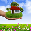 hands holding house hands holding house