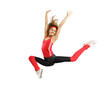 girl jumping