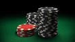 Casino chips red and black Casino chips red and black
