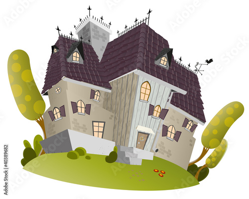 Illustration: haus cartoon haus cartoon