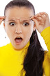 Photo: shocked young beautiful woman shocked young beautiful woman