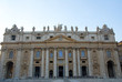 The Papal Basilica of Saint Peter at Vatican square The Papal Basilica of Saint Peter at Vatican square