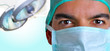 Surgeon with face mask