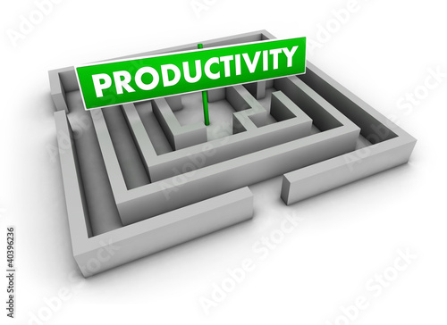 Illustration: Productivity Labyrinth Productivity Labyrinth