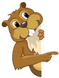 Vector: Beaver CREES. Look for Funny Beaver by Keyword "CREES". Beaver CREES. Look for Funny Beaver by Keyword "CREES".