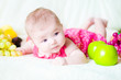 Photo: Baby with fruit Baby with fruit
