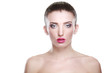 Beauty portrait of young beautiful girl Beauty portrait of young beautiful girl