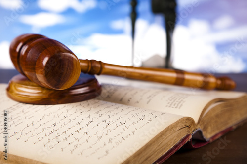 Photo: Law and justice concept Law and justice concept