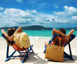 Couple on a beach