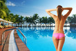 Girl at pool Girl at pool