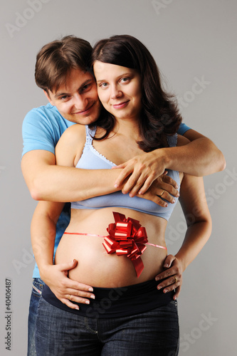 Photo: Pregnant Couple Pregnant Couple