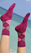 Beautiful purple socks Beautiful purple socks