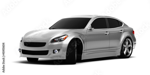 Illustration: anonimous modern car anonimous modern car