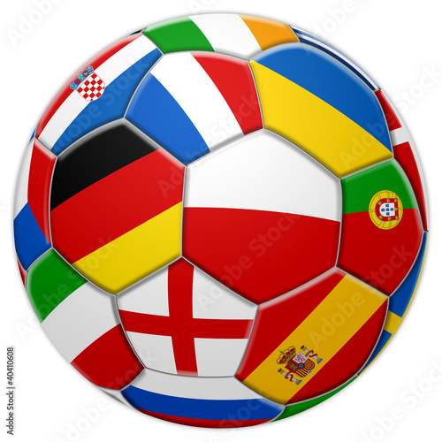 Illustration: Fußball Fußball