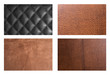 Photo: Set of leathers texture Set of leathers texture