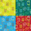 Tiki seamless pattern