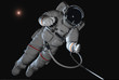 The astronaut