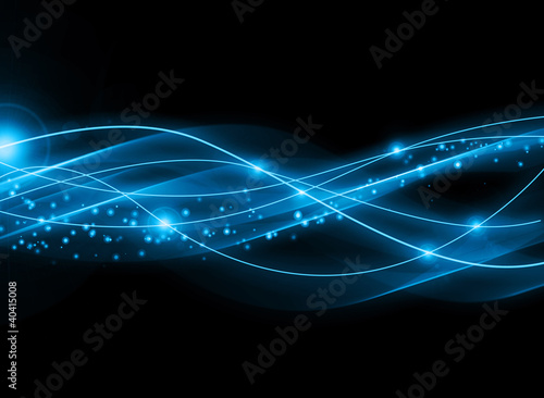 Illustration: Abstract blue background Abstract blue background