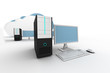 cloud network series desk pc