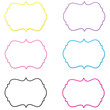 Frames - Colorful Outline