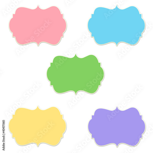 Illustration: Pastel Frames Pastel Frames