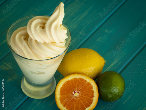 Photo: Frozen Soft Serve Yogurt Frozen Soft Serve Yogurt