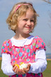 Foto: girl with Eastereggs girl with Eastereggs